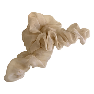 显发量多超仙网纱发夹女后脑勺盘发抓夹大号鲨鱼夹2025新款高级感