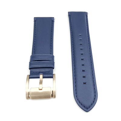 FOSSIL表带玫瑰金扣头层牛皮22MM