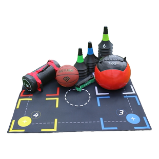 篮球脚步垫隔音毯子儿童训练步伐控球运球训练辅助器材训练垫家用