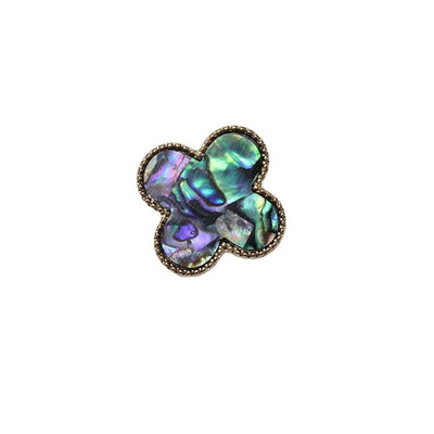 磁吸式胸针猫眼石贝壳真丝防走光无针眼不伤衣防曝光服装胸花配饰