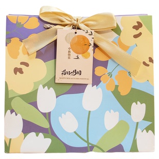 三八高级感女神节礼品袋烘焙糖果伴手礼包装袋精美老师手提纸袋大