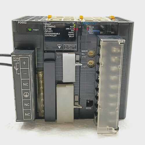 OMRON PD022 POWER SUPPLY WITH CPU CJ1MCPU11 AND INPUT OUTPUT