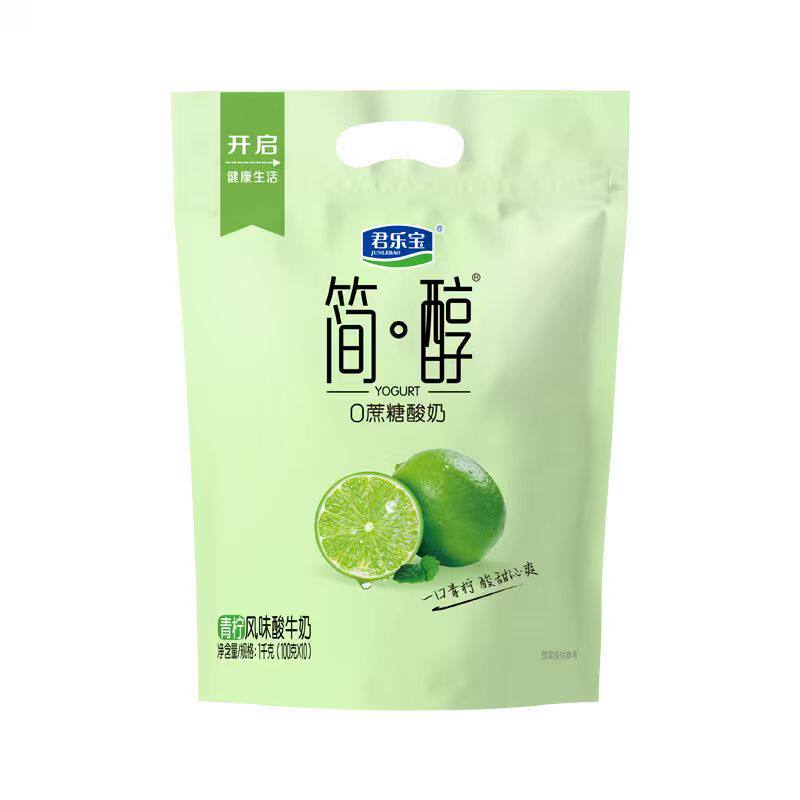 君乐宝简醇0蔗糖风味酸奶
