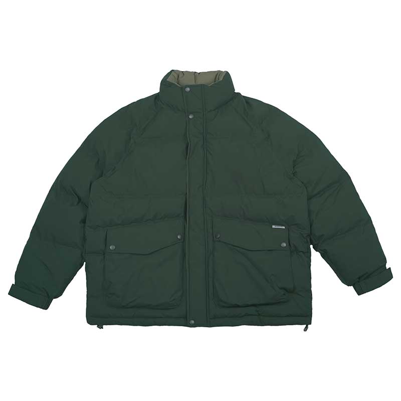 REBIRTH立领加厚棉服撞色宽松棉袄日系保暖面包服棉衣冬装外套男