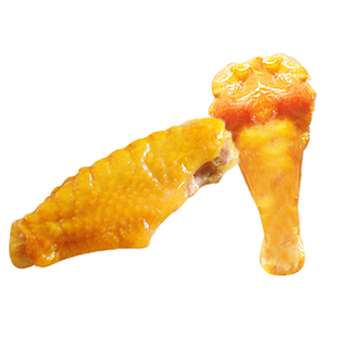 无尽盐焗鸡翅500g五香卤味翅中香辣鸡翅根熟食充饥鸡肉休闲小零食