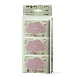 【29.8任选2件】babycare婴儿手口湿巾纸小包便携式云柔纸洗脸巾