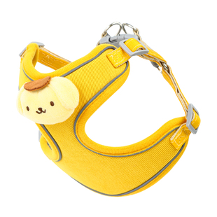 小狗狗牵引绳背心式中小型犬泰迪比熊博美幼犬胸背带狗链子遛狗绳