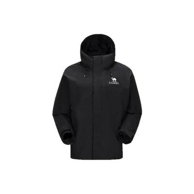 骆驼加绒加厚男秋冬冲锋衣女户外