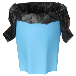 手提式垃圾袋加厚黑色背心带提手的一次性塑料袋家用厨房大号中号