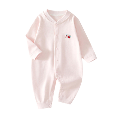 四季款纯棉婴儿连体衣细腻柔软