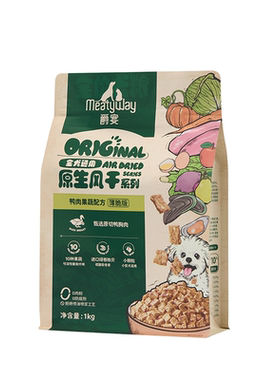 爵宴薄脆风干鸭肉梨小型犬狗粮