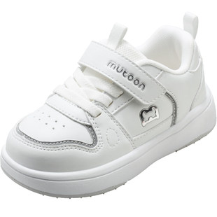 【新年鸿运】牧童儿童运动鞋白色2026春季新款红色轻便男童鞋女童