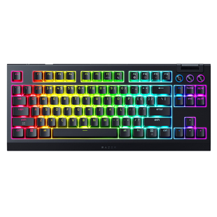 Razer雷蛇黑寡妇蜘蛛V4竞技极速版三模热插拔电脑电竞机械键盘