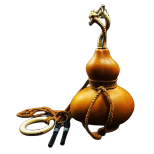 来料加工传统酒葫芦古代大漆工艺装酒装水挂摆件节日礼品西都嘉瓠