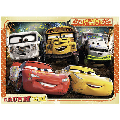 赛车总动员儿童进阶拼图