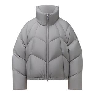 波司登奥莱25冬款女时尚休闲氧气系列云感蓬松舒适立领厚羽绒服