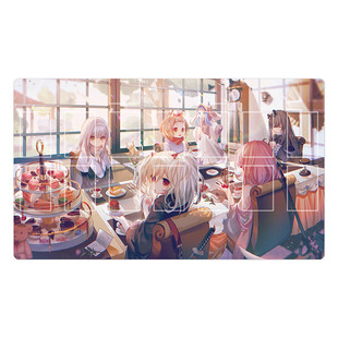 游戏王卡垫定制决斗盘闪刀姬ip莱娜TCG卡牌桌垫YUGIOHplaymatdiy