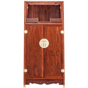 赞比亚血檀书橱柜白坯书房中式全实木万历柜红木书柜非洲小叶紫檀