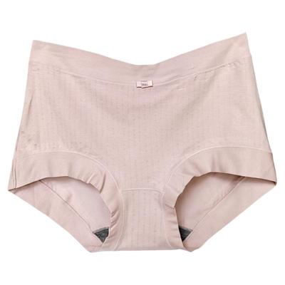 彩田内裤包邮提花纯色莫代尔棉秋