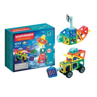 MAGFORMERS麦格弗磁力片拼装儿童磁铁积木神秘陀螺拼搭金宝贝教具
