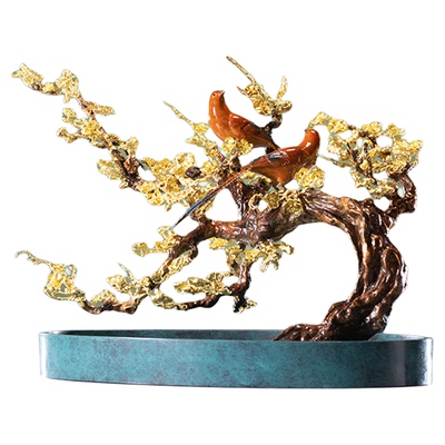 朱炳仁大师艺术家居精品熔铜摆件