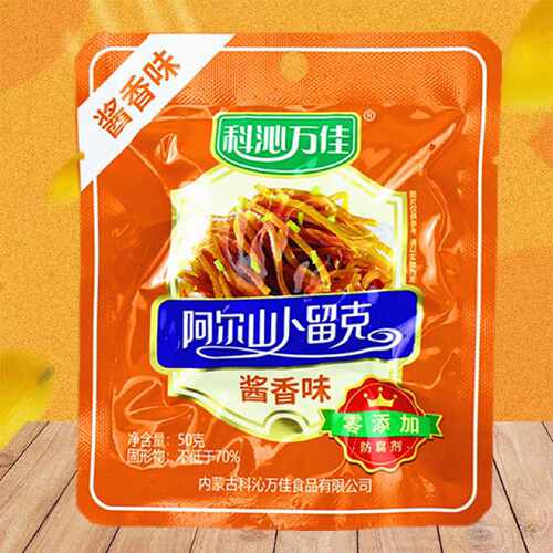 D科沁万佳阿尔山卜留克50g袋早餐咸菜下饭小菜酸甜麻辣酱香味包邮