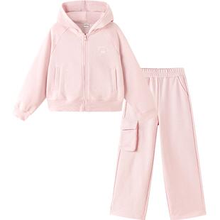 【balaOne】巴拉巴拉童装儿童套装女童2026新款春装休闲两件套潮