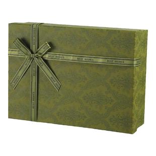 伴手礼盒生日礼物盒空盒子ins大号绿色长方形包装盒送男生礼品盒