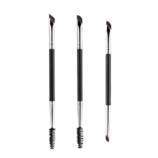 沧州化妆刷双头镰刀眼线刷眉刷下至卧蚕刷超细推荐化妆刷跨境专用