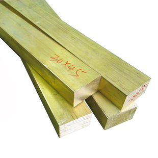 H59黄铜条扁条实心黄铜排加工定制零切黄铜块方棒3*4*6*8*10*12mm