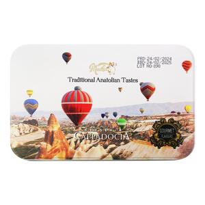 地中海猫土耳其进口玫瑰/薄荷/草莓什锦软糖320g坚果夹心糖伴手礼