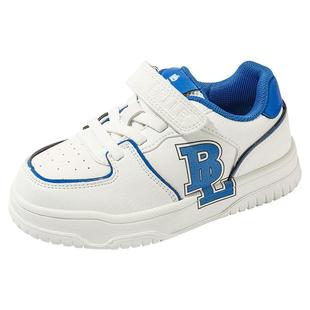 百丽童鞋儿童复古板鞋时尚女童休闲秋冬新款学生校园鞋男童运动鞋