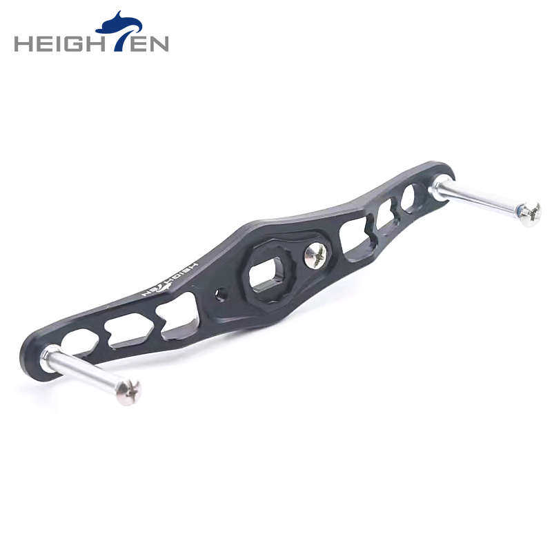 HEIGHTEN海腾渔轮摇臂手柄水滴轮改装鼓轮金属摇把DIY渔轮配件