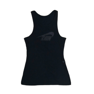 耐克Nike女子圆领LOGO印花弹性舒适柔软运动背心FZ1143-113-010