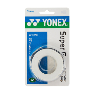 YONEX尤尼克斯羽毛球手胶AC102防滑yy吸汗带网球拍握把胶粘性舒适