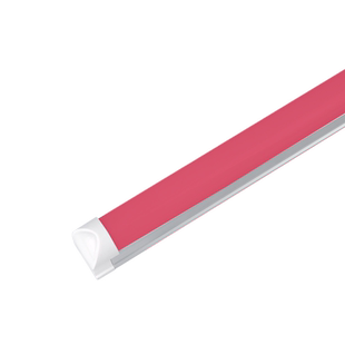 LED红色灯管T5T8灯条彩色一体化照明氛围大红光分体支架1.2米灯箱