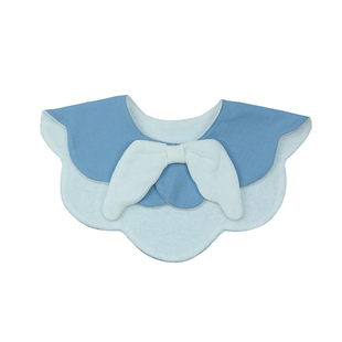 韩国benzdeer本驰鹿 3D翅膀口水巾婴儿加宽加大花瓣围嘴宝宝礼物