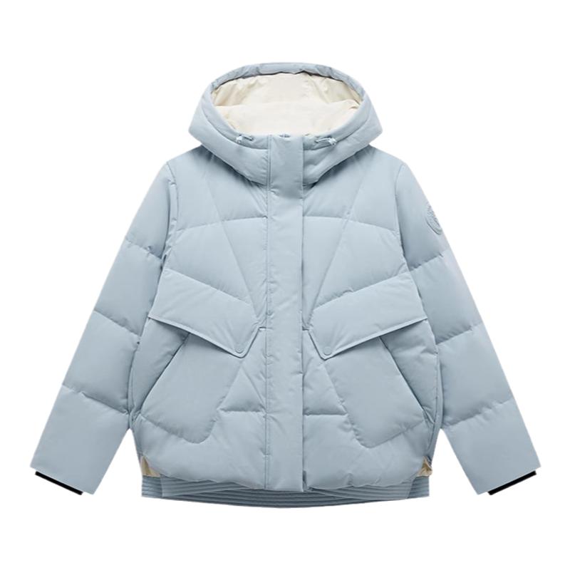 特步冬季新款羽绒服加厚保暖