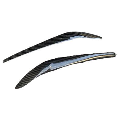 宝马改装X3F25碳纤维灯眉