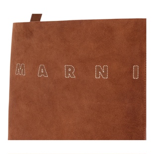 【七夕】【24期免息】MARNI 2026早秋新品MUSEO纯色单肩托特包