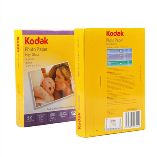 柯达相片纸4r高光喷墨打印光面照片学生儿童拍立得绒面相纸彩喷纸