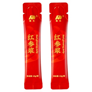 【天猫u享】吉林敖东红参饮原浆浓缩口服液-20g+10元正装回购券
