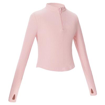 儿童舞蹈服上衣小立领长袖