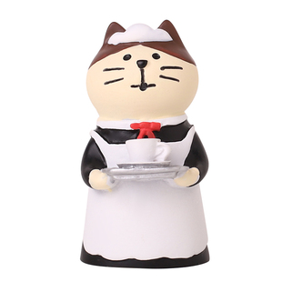 猫咪咖啡面包店小摆件日式 迷你创意桌面装饰猫猫可爱卡通礼物
