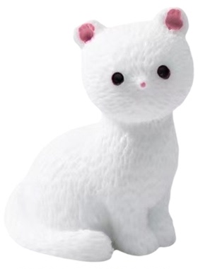 微景观写实水豚狐狸公仔造景摆件