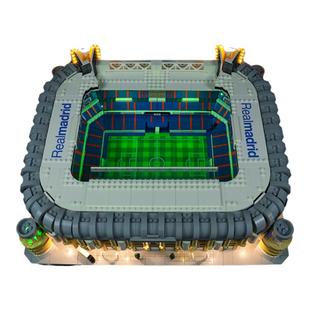 BrickBling适用乐高10299伯纳乌球场积木灯饰西甲皇马主场LED灯光