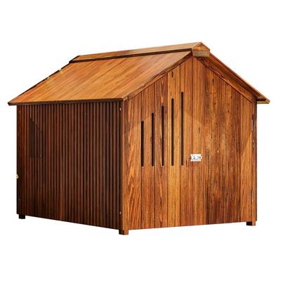 袭美木艺四季通用狗窝