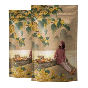 青罗坊金桂花干特产级食用烘培装饰干桂花茶叶商用点缀花茶买1送1