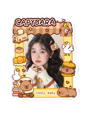 亚克力磁吸冰箱贴定制照片