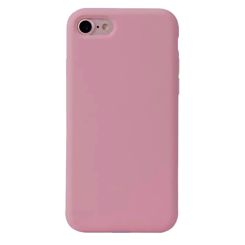适用iPhone7手机壳苹果7Plus液态硅胶iPhone8简约SE二代纯色SE3防摔苹果iPhone8Plus保护套8全包iphoneSE2壳